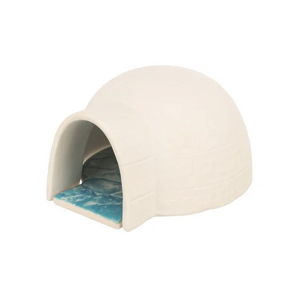 Trixie Hamster Igloo with Cooling Plate Ceramic White