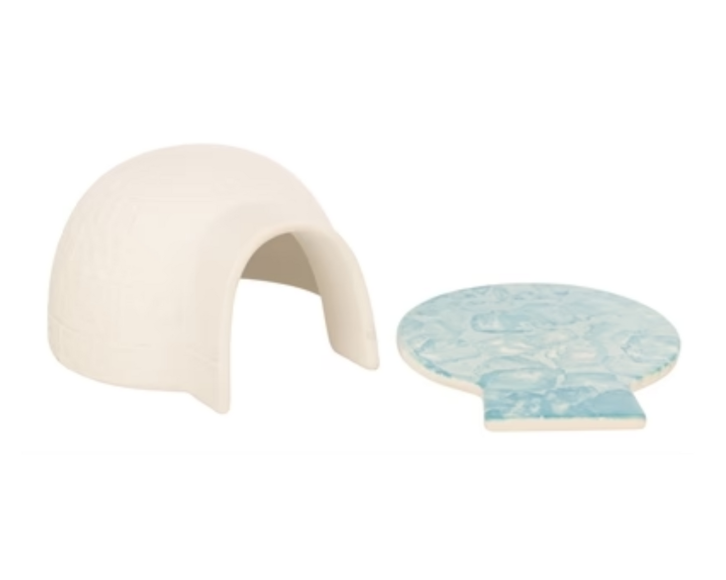 Trixie Hamster Igloo with Cooling Plate Ceramic White