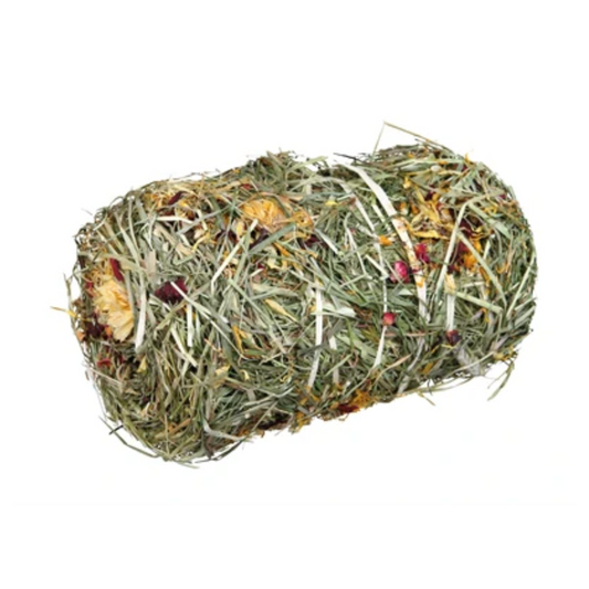 Trixie Hay Bale with Blossom Mix