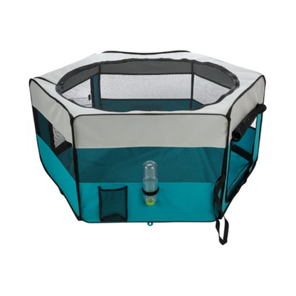 Trixie Indoor Rodent Run Turquoise / Gray