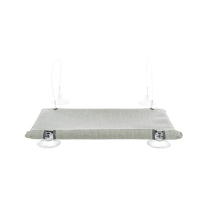 Trixie Cat Basket Hammock Window Velours Gray