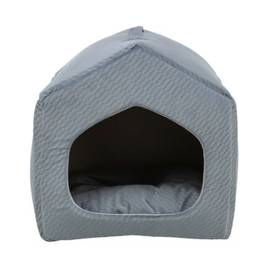 Trixie Cat Basket Igloo Alena Blue / Gray