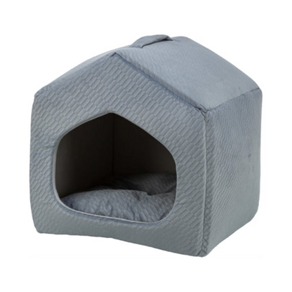 Trixie Cat Basket Igloo Alena Blue / Gray