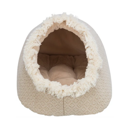 Trixie Cat Bed Igloo Boho Beige