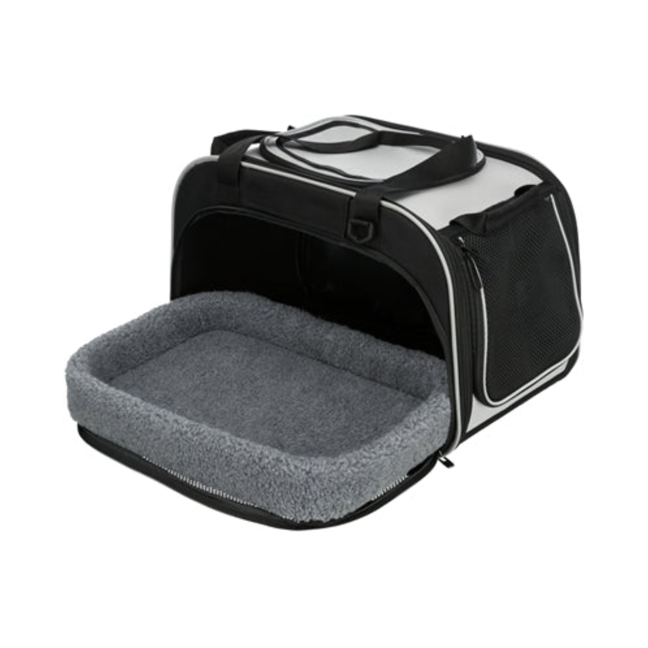 Trixie Cat Bag Valery Black/Gray