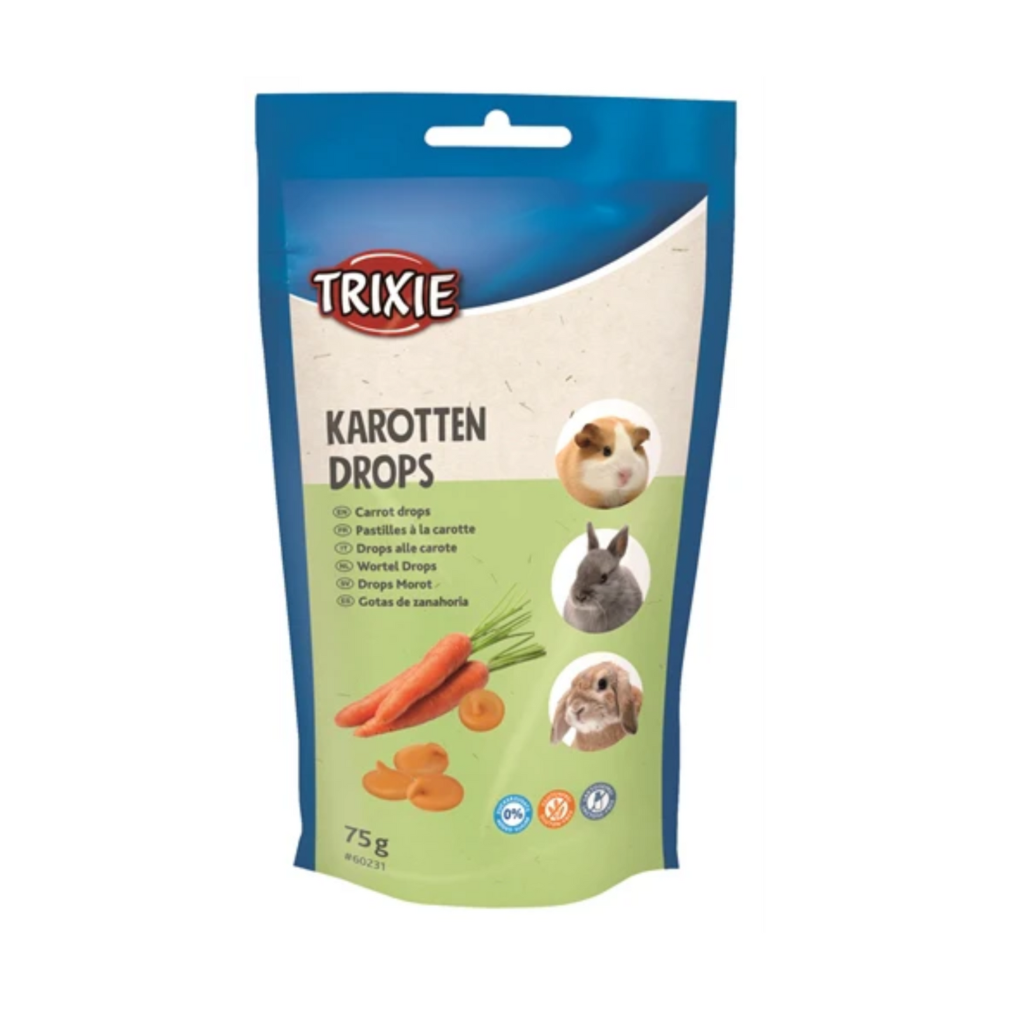 Trixie Rodent Drops Carrot
