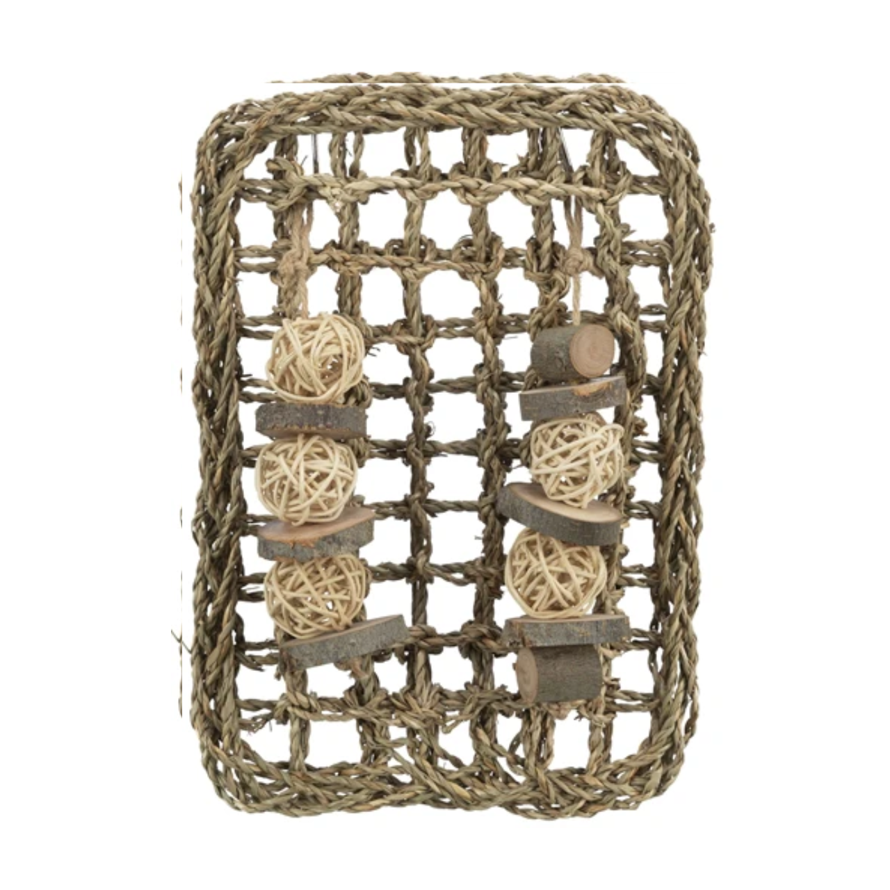 Trixie Rodent Mat with Toys Seagrass