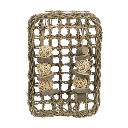 Trixie Rodent Mat with Toys Seagrass