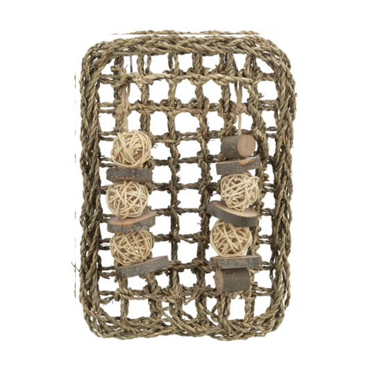 Trixie Rodent Mat with Toys Seagrass