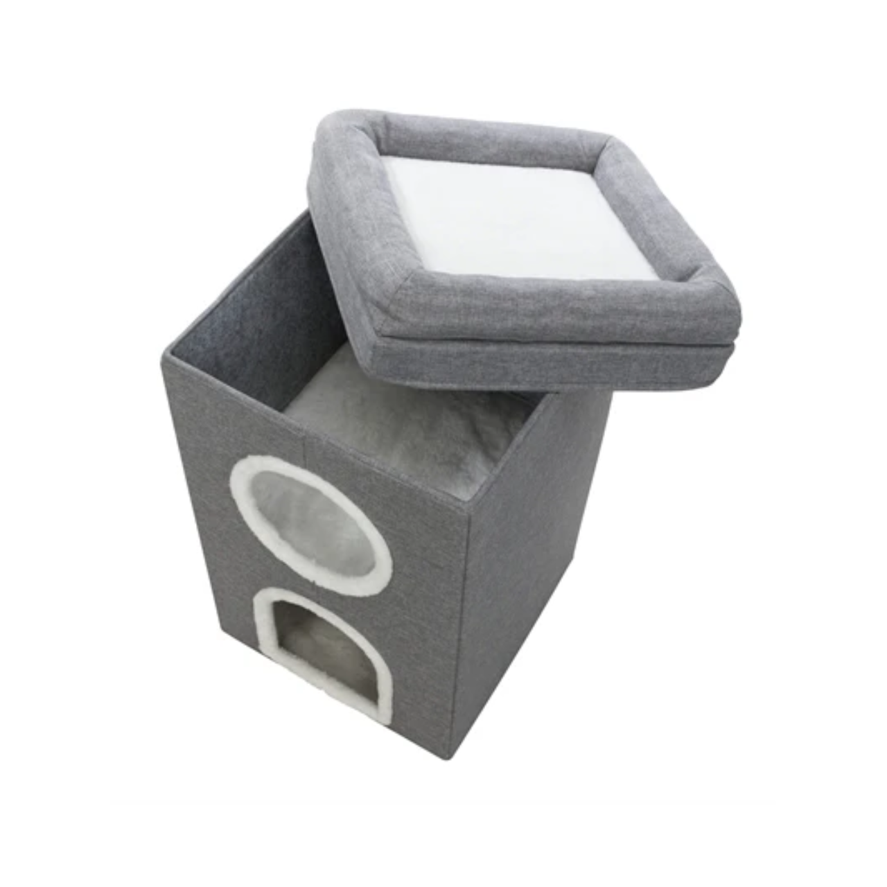 Trixie Cat Tower Saul Gray 