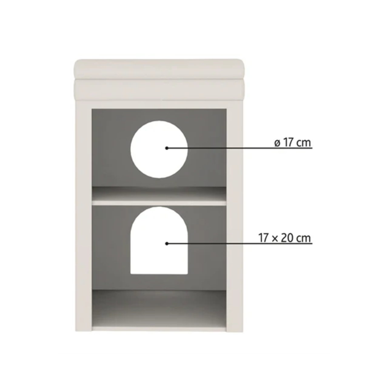 Trixie Cat Tower Saul Gray 