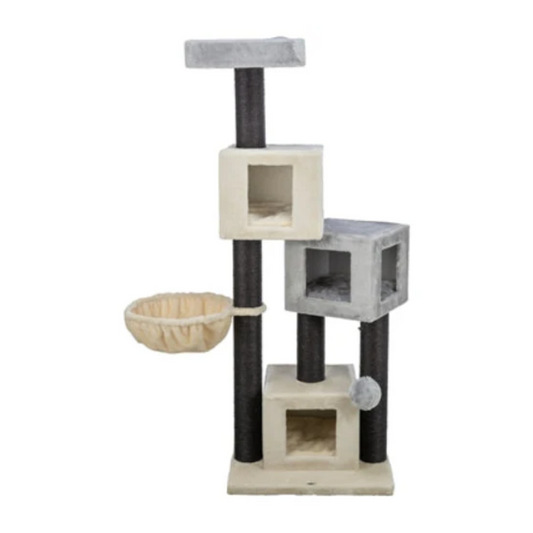 Trixie Scratching Post Enzo Cream / Gray / Black