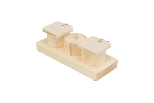 Trixie Snack Cups for Rats and Rabbits Wood