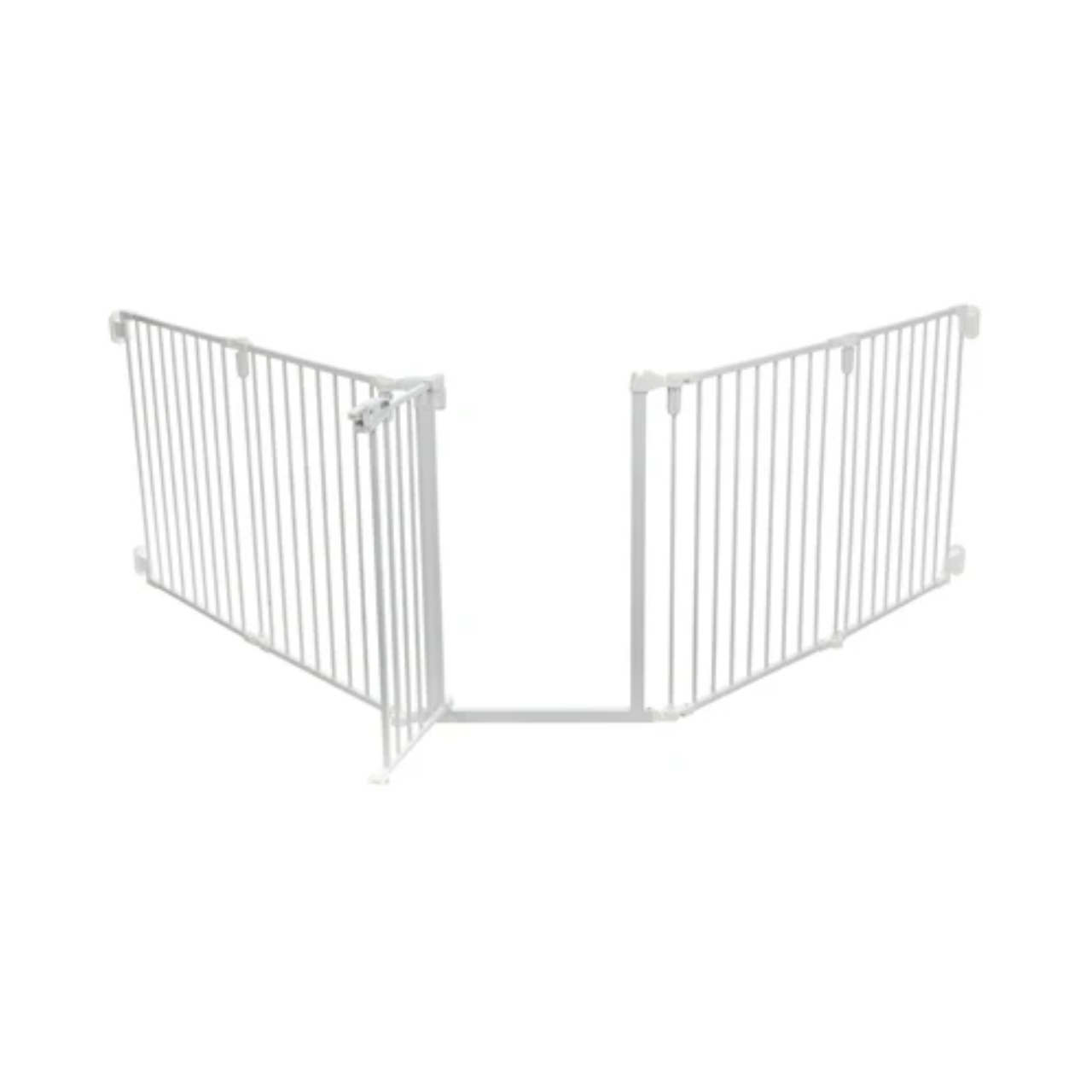 Trixie Metal Gate 5-Piece With Door White