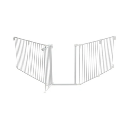 Trixie Metal Gate 5-Piece With Door White