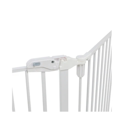 Trixie Metal Gate 5-Piece With Door White
