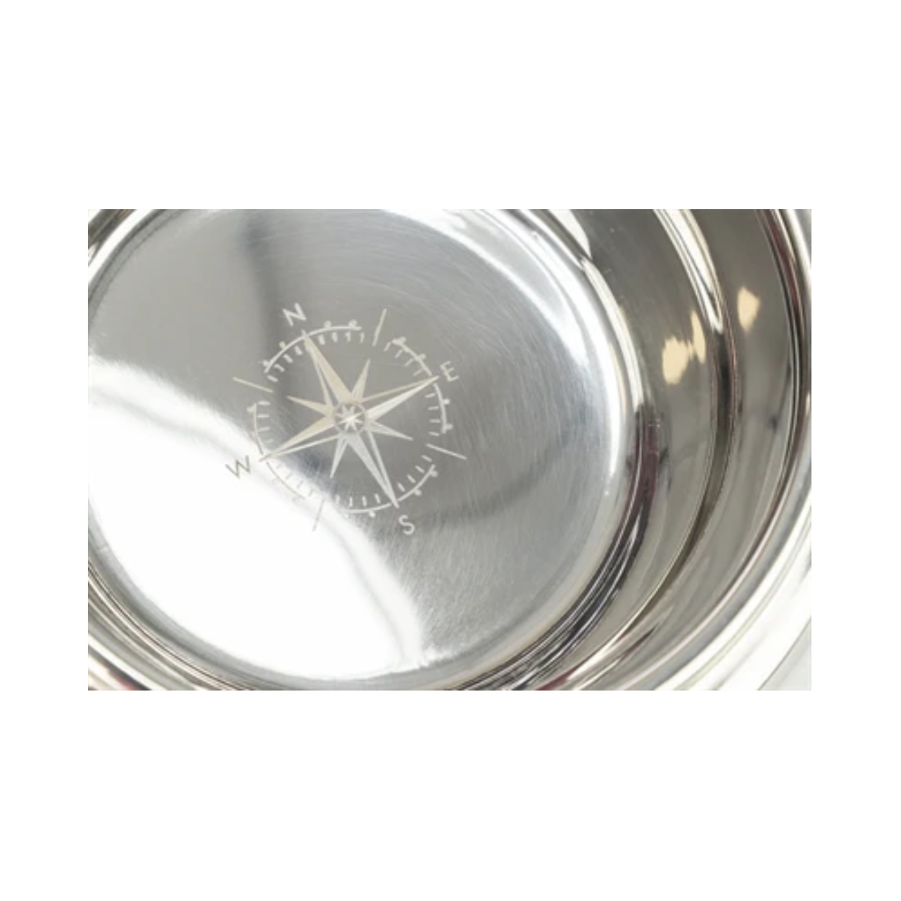 Trixie Be Nordic Set Food Bowl / Water Bowl Wood / Stainless Steel White