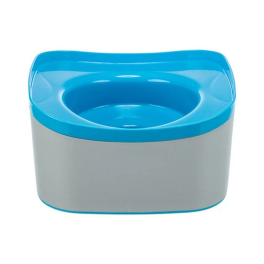 Trixie Drinking Bowl Travel Bowl Strong Dark Gray / Petrol