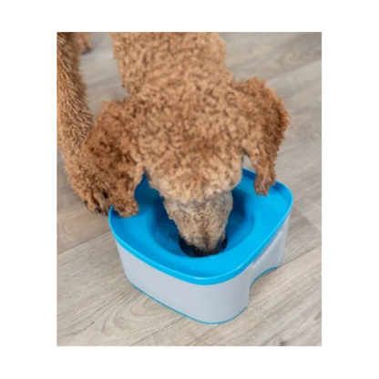 Trixie Drinking Bowl Travel Bowl Strong Dark Gray / Petrol