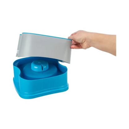 Trixie Drinking Bowl Travel Bowl Strong Dark Gray / Petrol