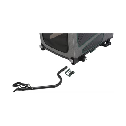Trixie Bicycle Trailer Gray / Sage