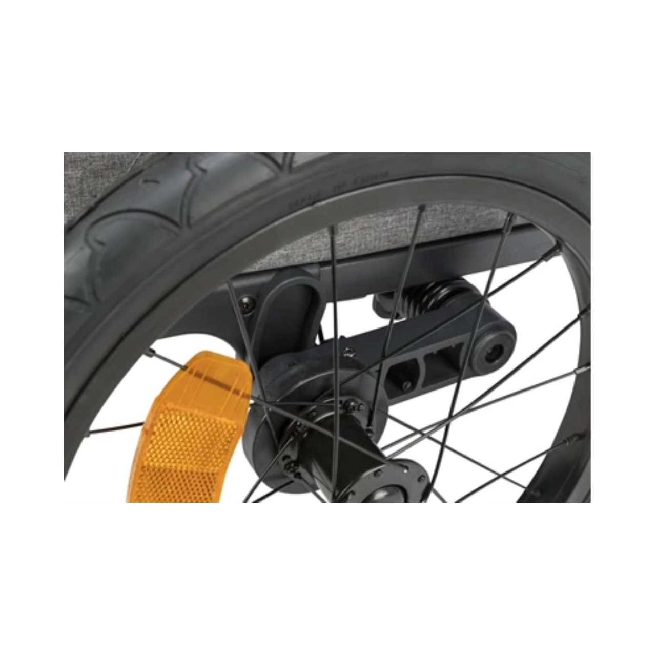 Trixie Bicycle Trailer Gray / Sage