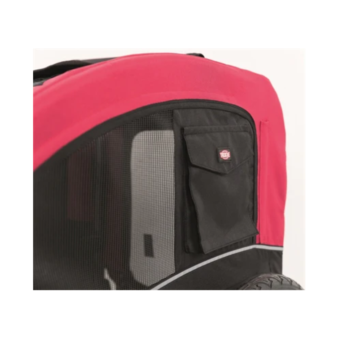 Trixie Dog Bike Trailer Black/Red