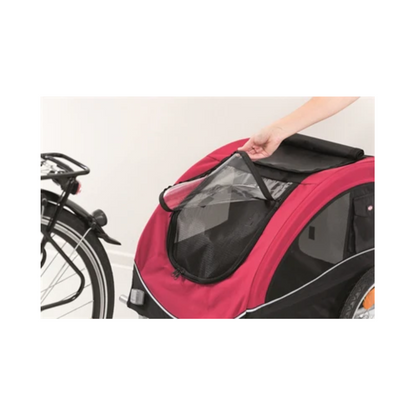 Trixie Dog Bike Trailer Black/Red
