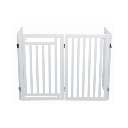 Trixie Dog Gate With Door White