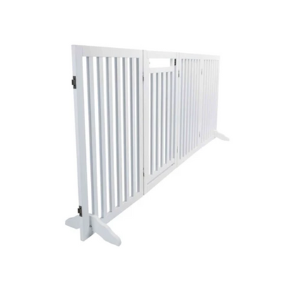 Trixie Dog Gate With Door White