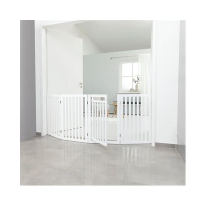 Trixie Dog Gate With Door White