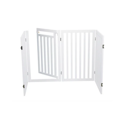 Trixie Dog Gate With Door White