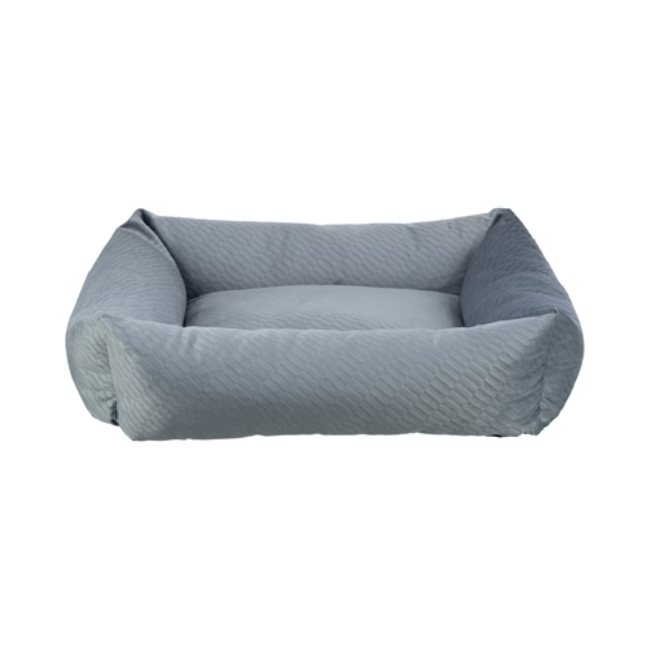 Trixie Dog Basket Alena Square Blue/Gray