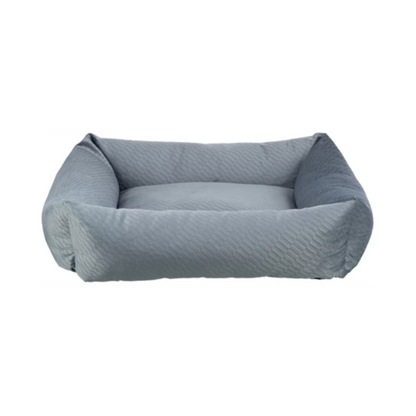Trixie Dog Basket Alena Square Blue/Gray