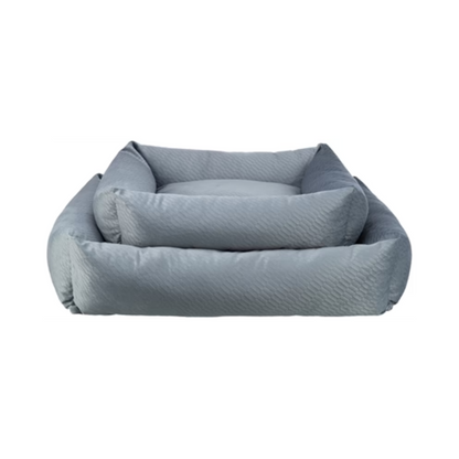 Trixie Dog Basket Alena Square Blue/Gray