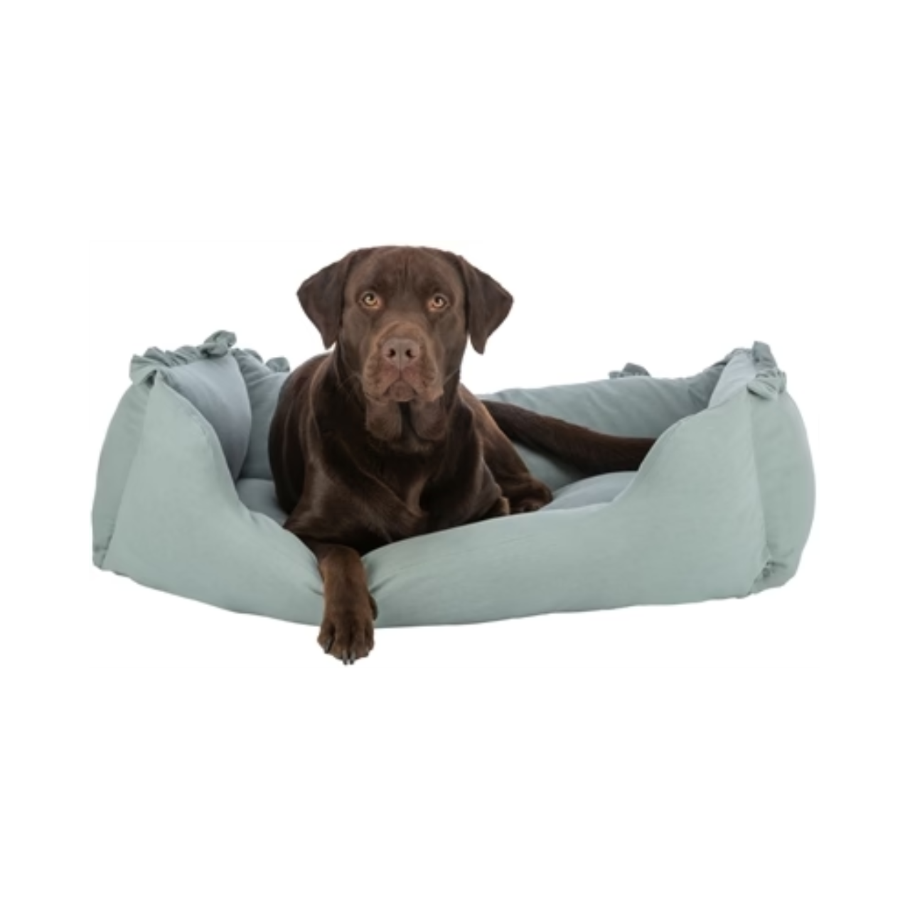 Trixie Dog Basket Amelie Corner Sage Green
