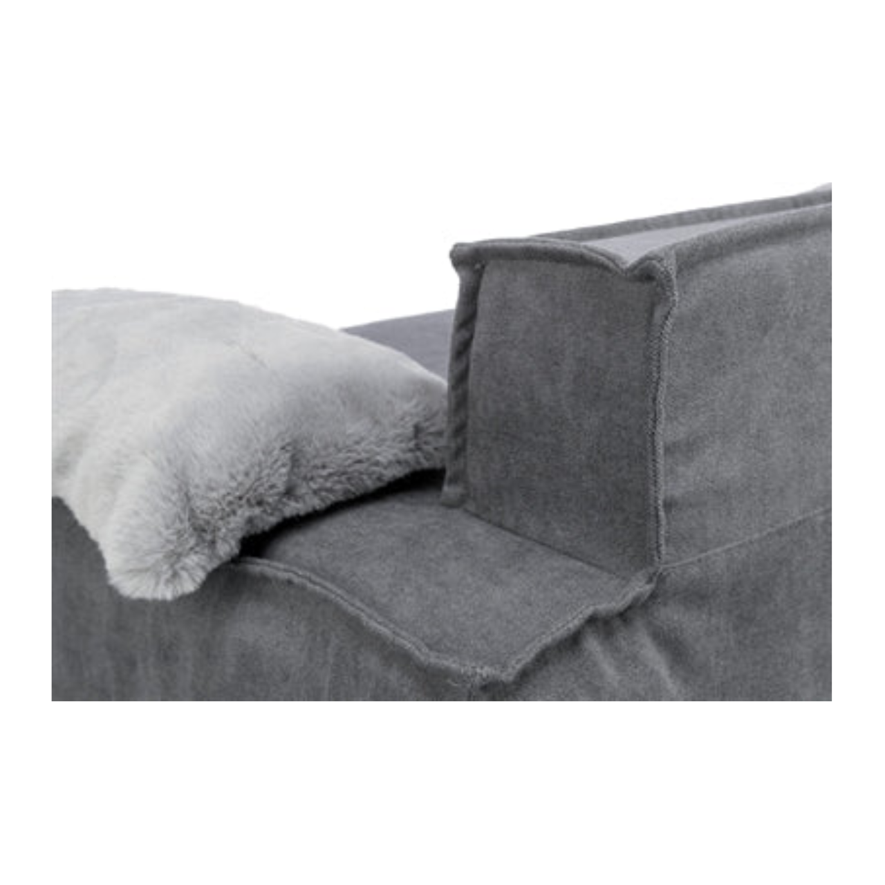 Trixie Dog Basket Sofa Liano Rectangle Gray