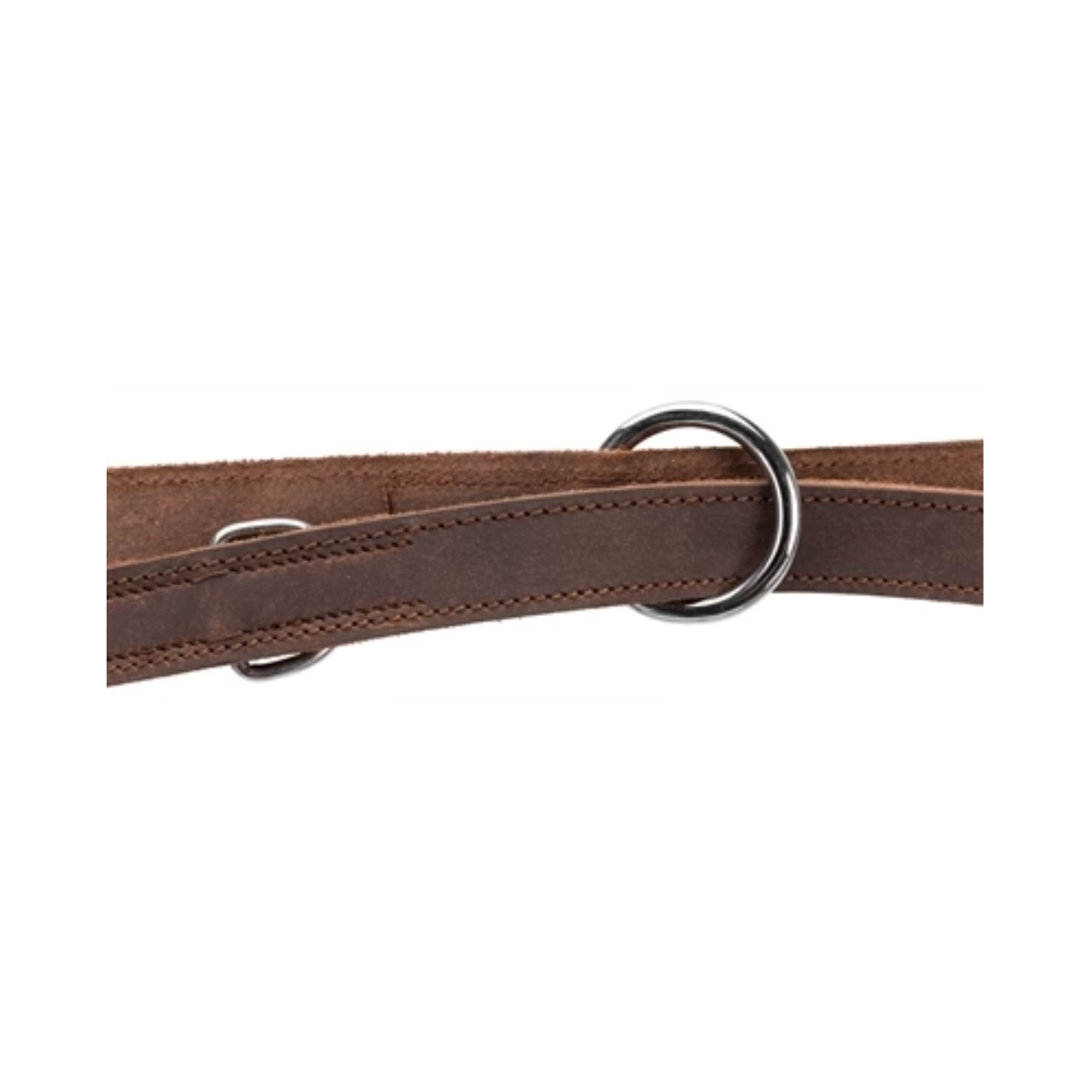 Trixie Dog Leash Rustic Adjustable Greased Leather Dark Brown