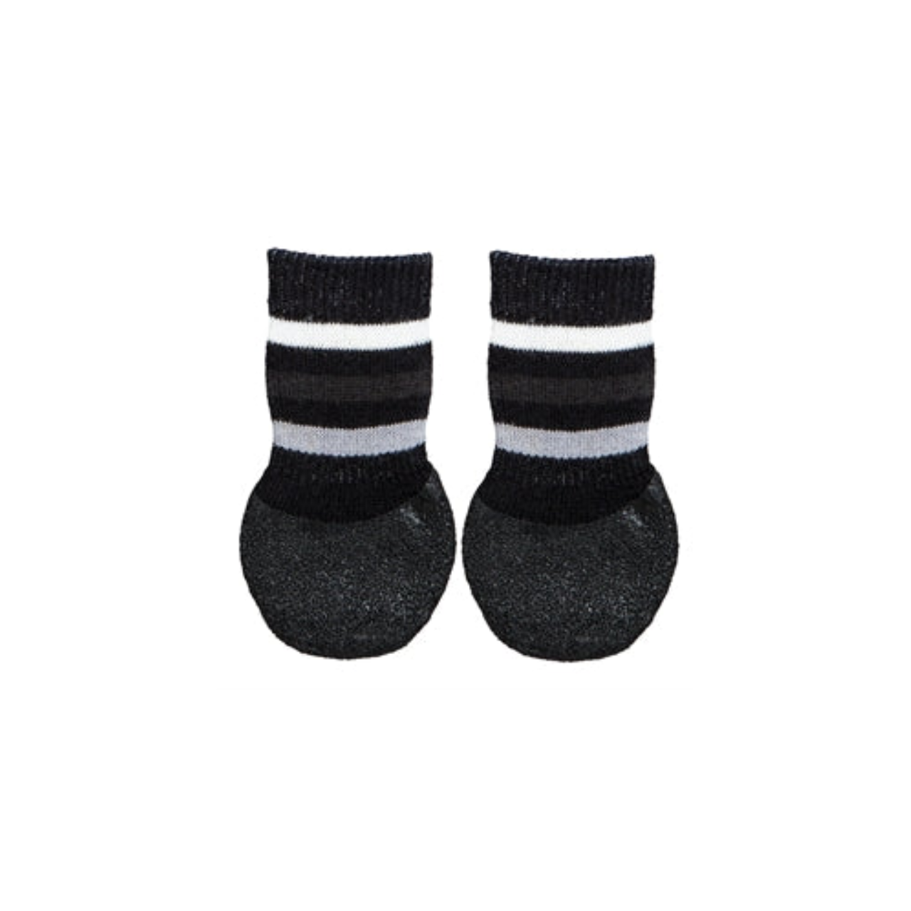 Trixie Dog Socks Anti-Slip with Rubber Layer All Around Black