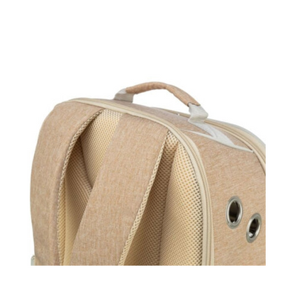 Trixie Dog Bag Backpack Willow Beige / Brown