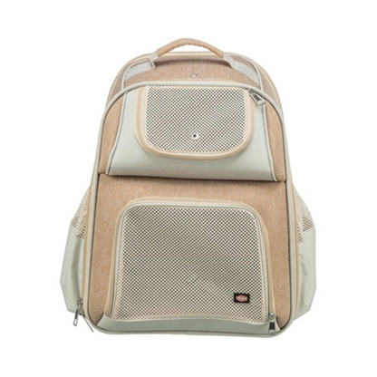 Trixie Dog Bag Backpack Willow Beige / Brown