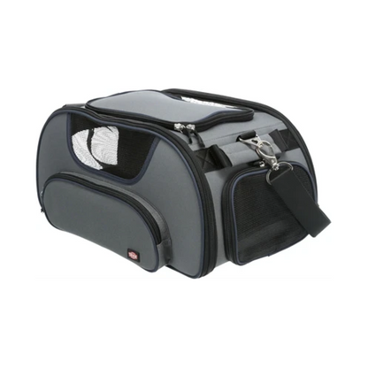 Trixie Dog Bag Airplane Bag Wings Gray / Blue