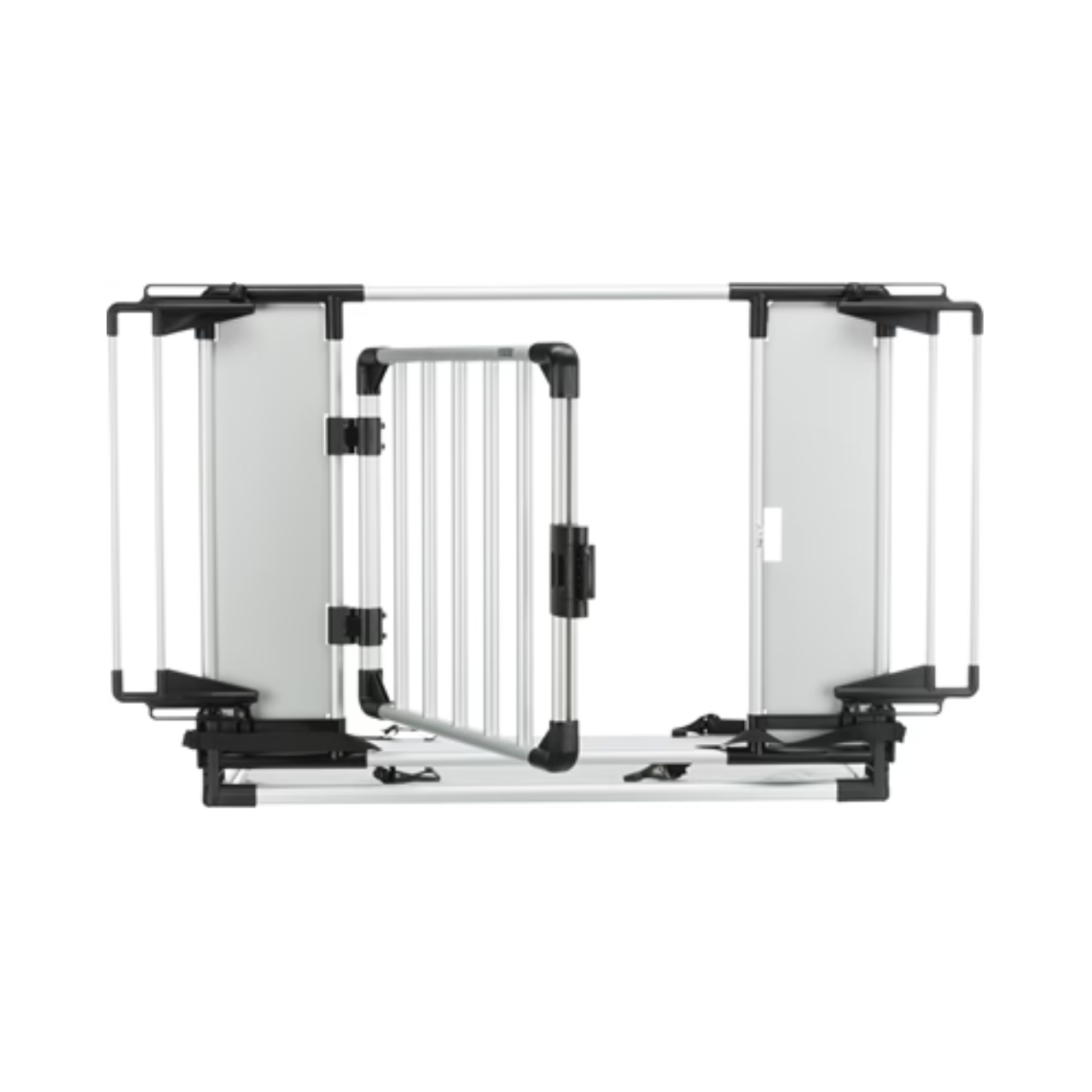 Trixie Trunk Gate Aluminum / Plastic Gray / Black