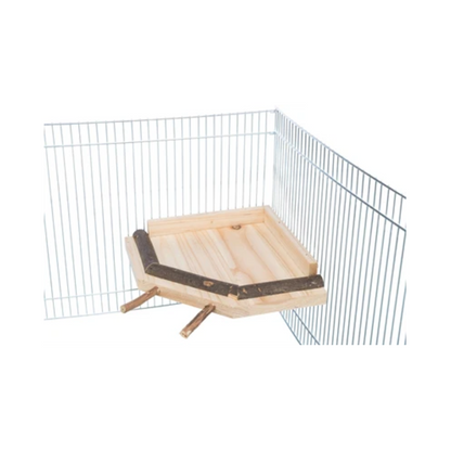 Trixie Landing Place With Perches Wood Natural