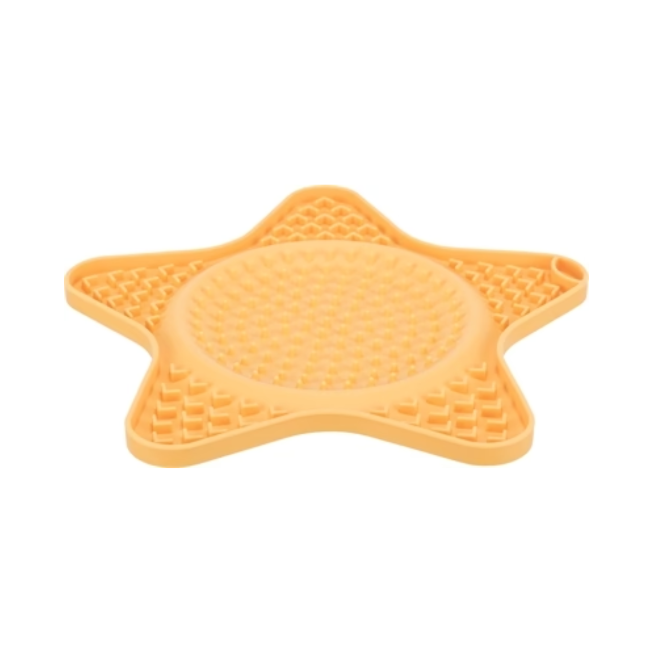 Trixie Lick'n'snack Mat Star Silicone Yellow