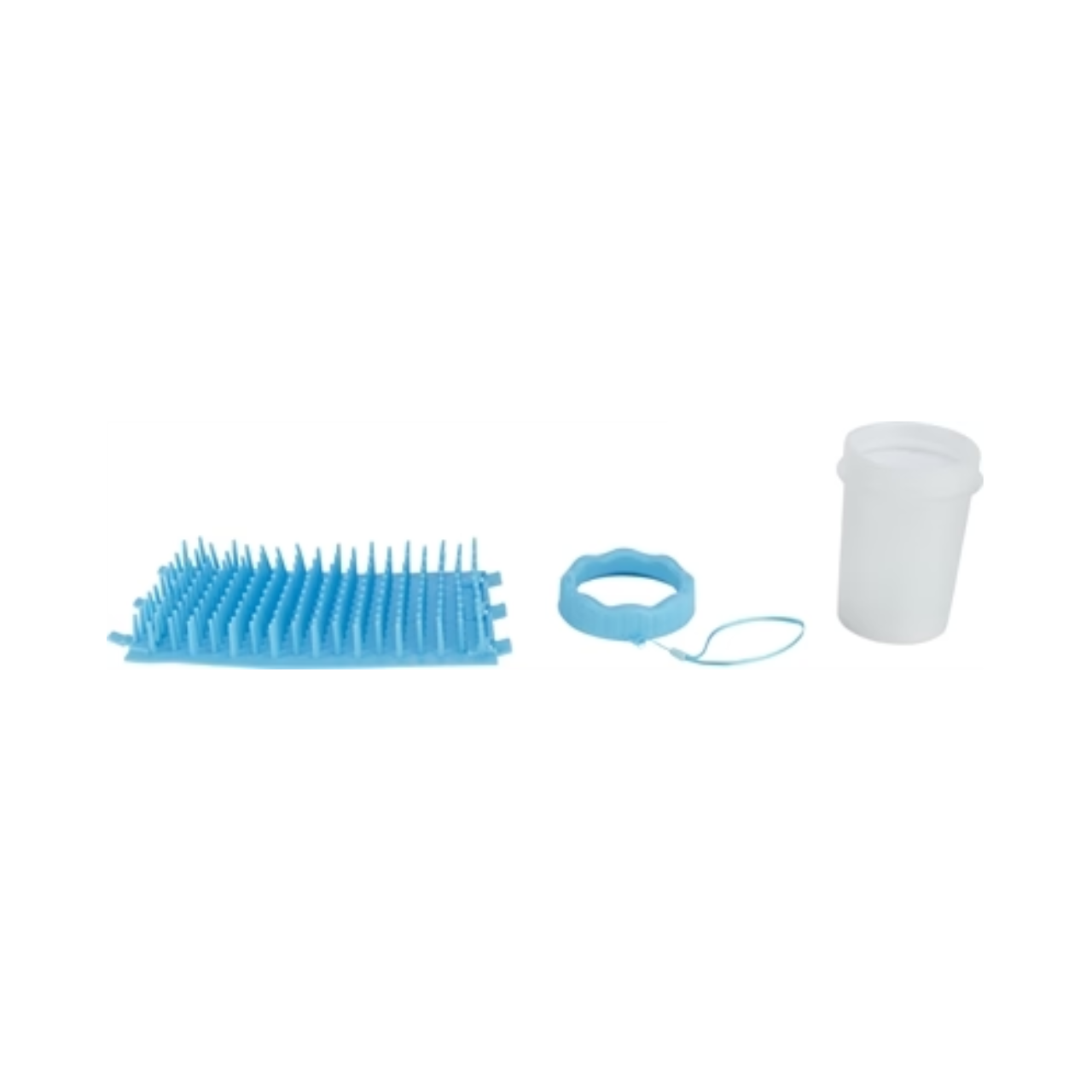 Trixie Paw Cleaner for Dogs Silicone/PP Blue