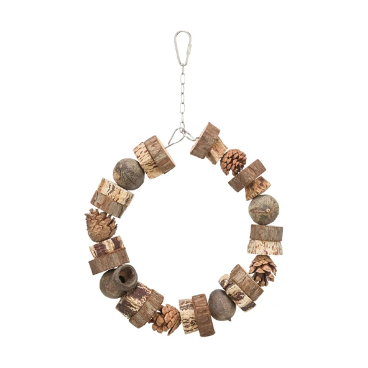Trixie Ring Swing Wood / Pine Cones Natural