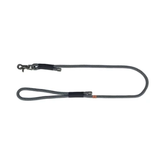 Trixie Soft Rope Hondenriem Zwart / Grijs