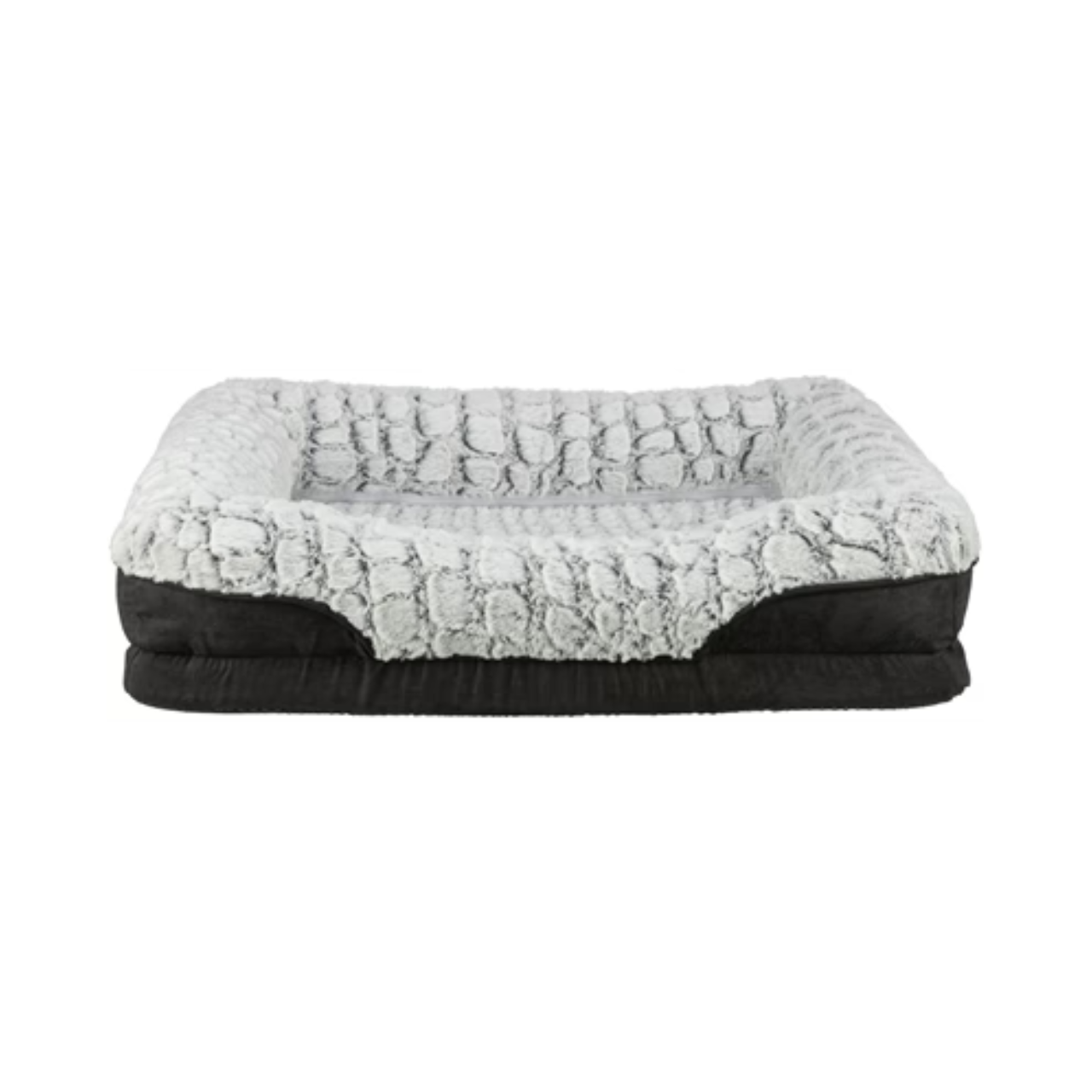 Trixie Vital Dog Basket Lino Square Black/Gray