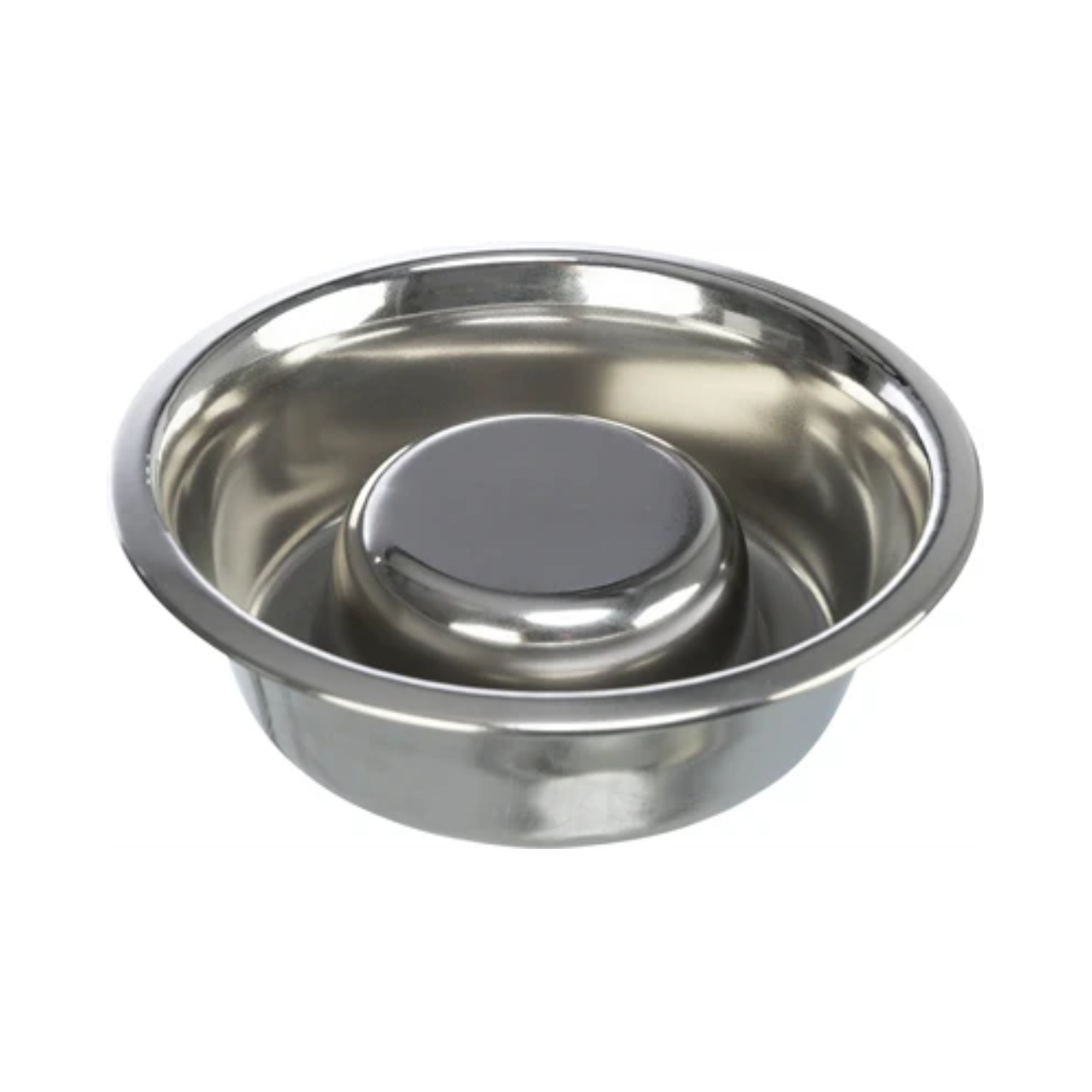 Trixie Dog Feeding Bowl Slow Feeding Stainless Steel